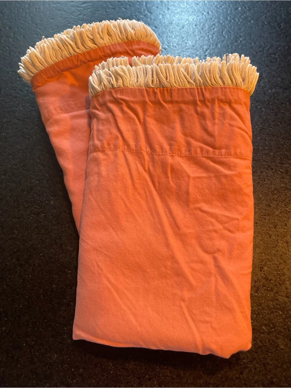 Opalhouse Designed with Jungalow King Sheets Set + 2 Pillowcases Coral Fringe